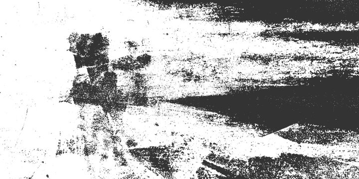 Grain texture background distressed splotch noise effect. Rough white black grit dirty scratch grainy gray splatter thread grunge abstract dust material transparent worn