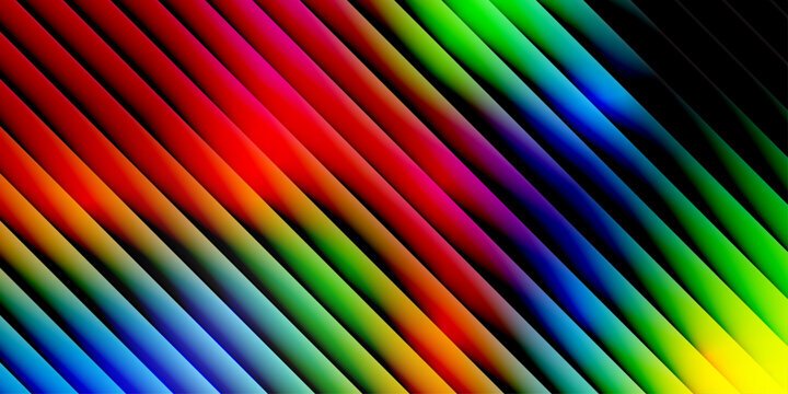 abstract gradient stripe diagonal colorful textile pattern background. wave colorful parallel diagonal line art fabric texture design.