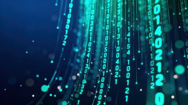 Digital binary code stream