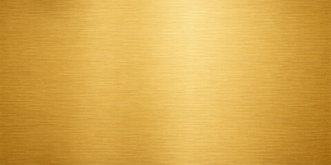 Fototapeta premium Luxury golden brushed metal texture background, elegant abstract gold foil surface, shimmering gradient backdrop for premium branding designs and advertising