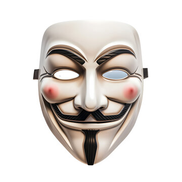 carnival mask isolated on white
