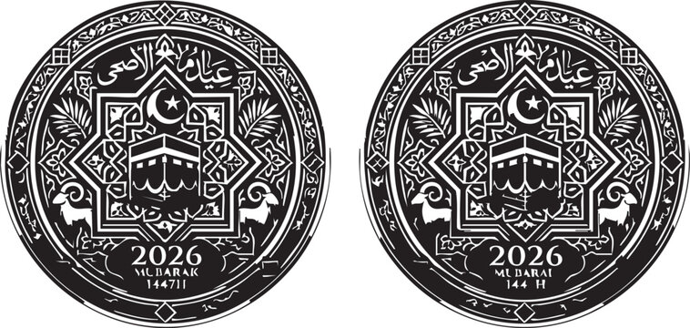 Eid Ul Adha vector icon 