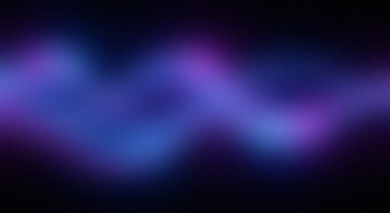 Soft cosmic purple and blue abstract space nebula background grunge retro backdrop design smooth color gradient banner © Unique Images