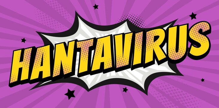 hantavirus banni&egrave;re (dechir violet)