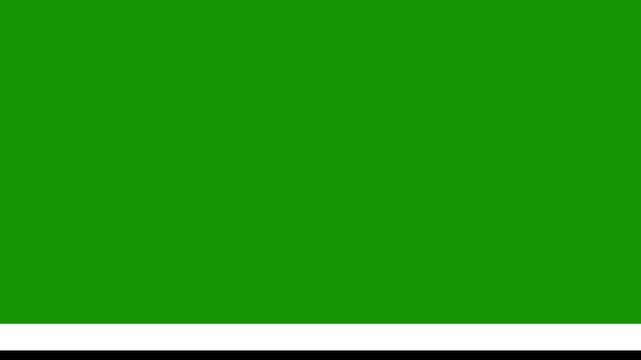 Modern Corner Lower Third Animation Motion Graphics | Clean Green Screen Overlay Element