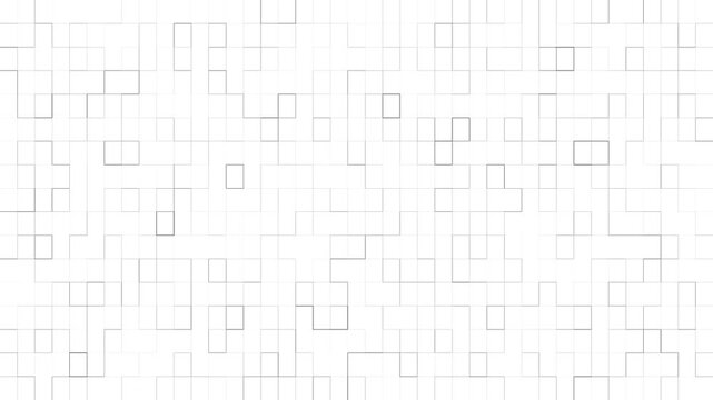 Futuristic Pixel Texture Animation with Abstract Digital Grid and Glowing Geometric Details Modern Technology Background for Motion Design VJ Loops Sci Fi Visual Effects and Media Production