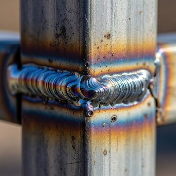 Welded Metal Joint - Precision Engineering and Construction.