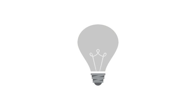 Lamp turn off/on animation