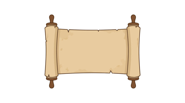 Blank Scroll Parchment