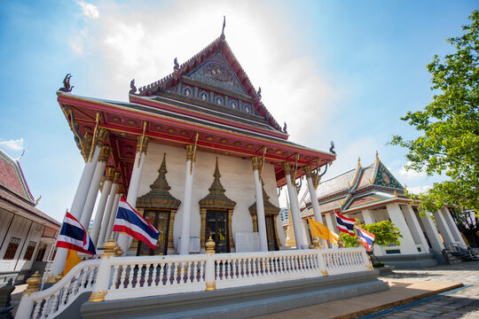 THAILAND BANGKOK WAT BUPPHARAM WORAWIHAN