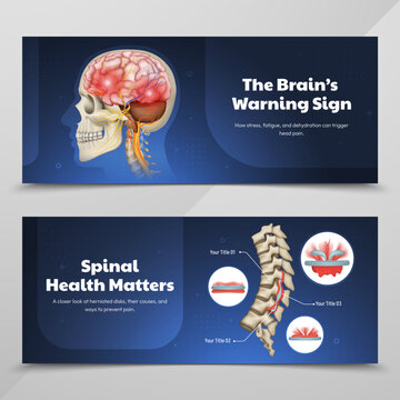 Brain and Nervous System Medical Banner