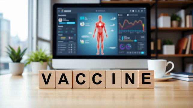Vaccine awareness for public health messaging helps promote immunization appointment reminder, flu shot information and community protection for school, travel and workplace health needs