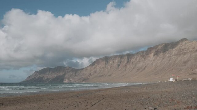 clouds over the sea