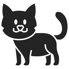 Cat Glyph Icon © Squadfire