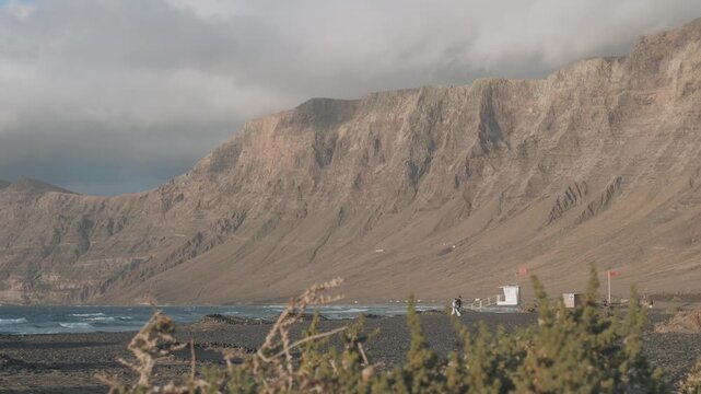 fog over the mountains