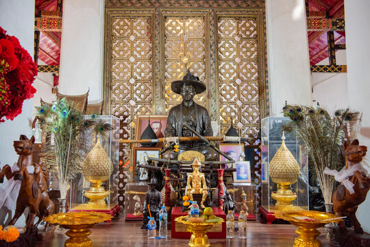 THAILAND BANGKOK THONBURI WAT ARUN INSIDE