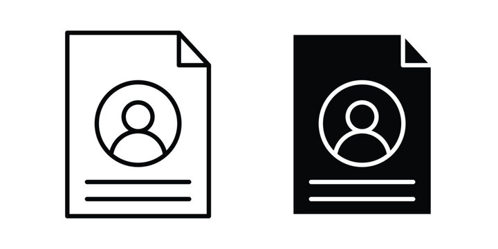 Enrollment icon vector on white background.