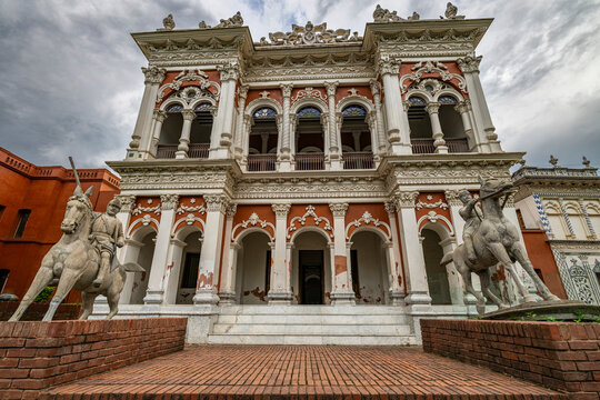 Historic architecture at Sonargaon, showcasing detailed design and stone sculptures in Bangladesh's rich heritage