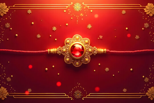 Traditional Indian Raksha Bandhan Rakhi