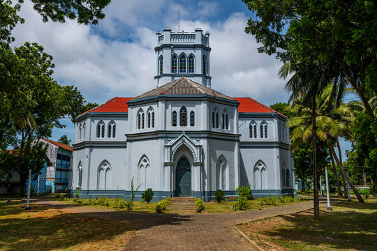 Cathedral in Jaffna showcases unique architecture and surroundings in Sri Lanka