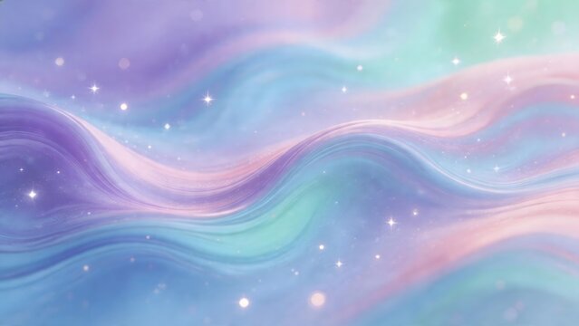 Colorful abstract wave pattern