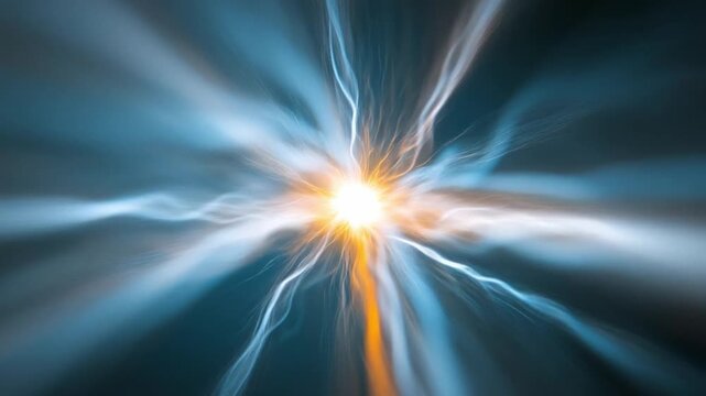 Energy Burst: A captivating display of raw energy erupts from a central point, radiating outwards with dynamic power and intensity, embodying the essence of force and motion.