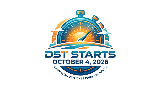 Daylight saving time dst clock icon