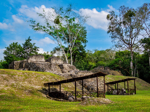 Exploration of Group E at Uaxactun Archeological Site in Guatemala showcasing ancient structures and natural surroundings