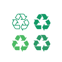 Obraz premium green recycle symbol