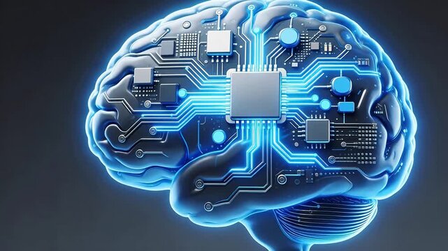 Brain with circuit board design