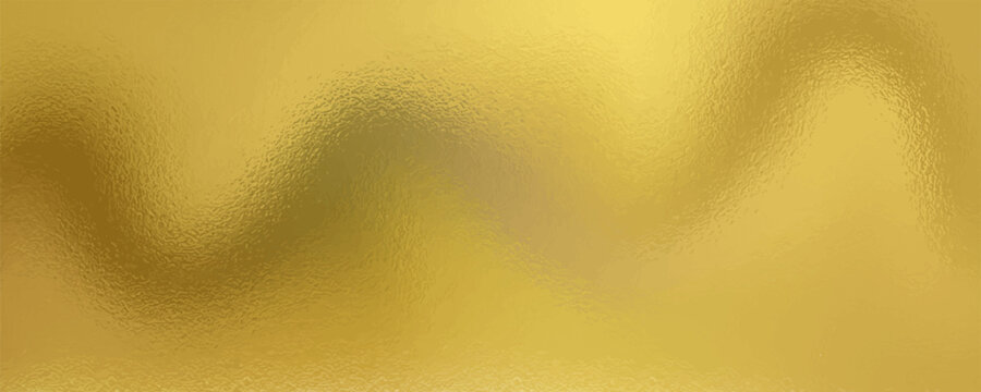 Gold foil texture background with glass effect vector illustration for prints, cmyk color mode.