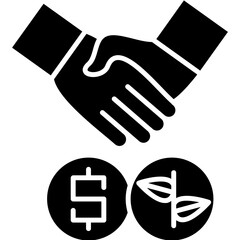 Obraz premium Impact Investing icon