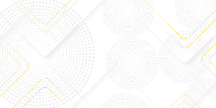 Abstract seamless white triangle technology concept space square creative. vector gradient lines geomatics retro triangle cover tech web halftone circle business template texture background .