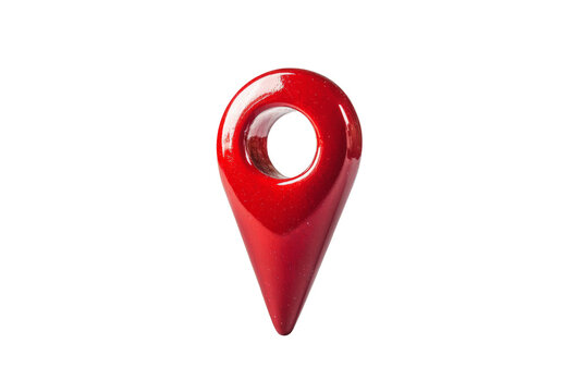 Red Map Pin Pointer Icon 1.