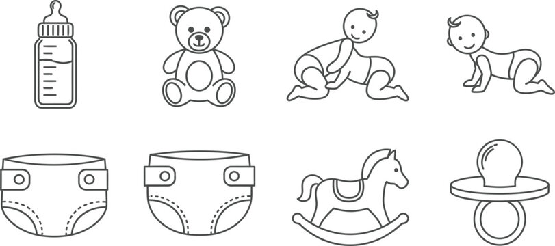 Baby care line of nursery essentials line nursery pacifier