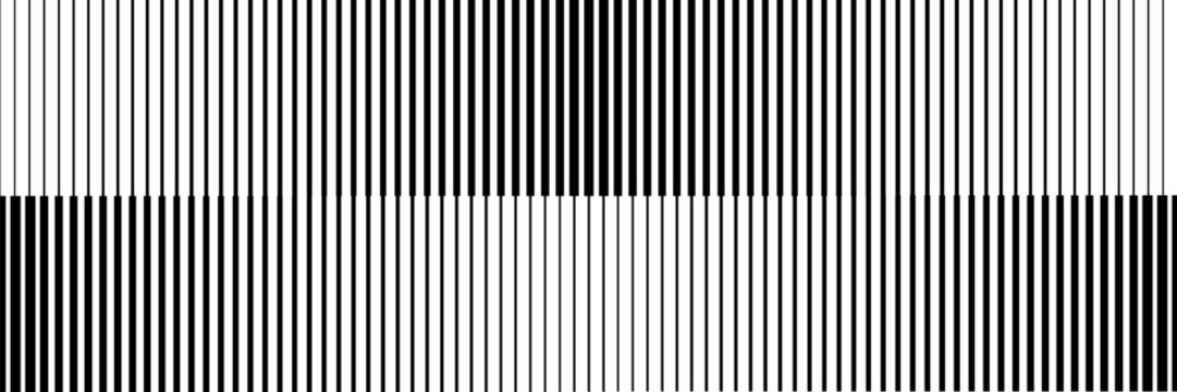 black and white striped halftone gradient fading linear