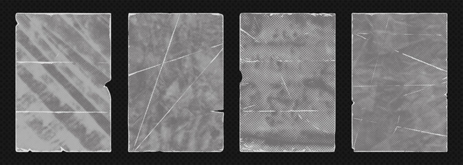 Grunge poster template featuring punk aesthetics, rough textures, distressed vector illustration overlays set. Vintage halftone dots perfect for retro street art background collection. © Konstantin