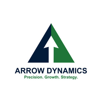 Hidden Arrow Growth Mark Logo &ndash; Smart Direction & Business Growth Identity