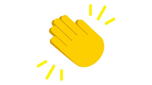 Clapping Hands Yellow