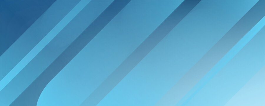 Professional blue gradient background with clean diagonal layers and modern geometric shapes. Sophisticated azure abstract backdrop for corporate branding, technology presentations, and creative web h