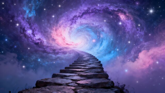 Stairway to cosmic galaxy