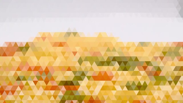 interlocking colored geometric shapes changing abstract motion background, mosaic pattern