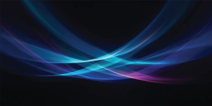 An abstract blue wave background with futuristic flowing digital lines and a glowing light effect over a dark textured pattern