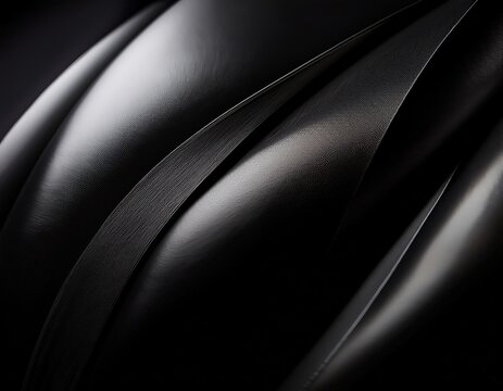 vantablack texture absolute darkness with a single faint rim light highlighting a curve mysterious luxury