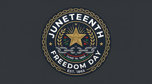 Juneteenth Freedom Day logo