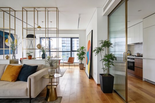 Apartment design interior room