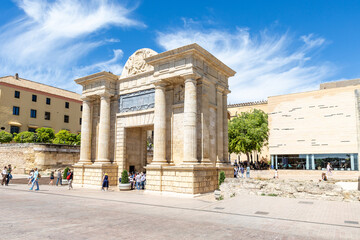 Naklejka premium Buildings in the historic center of the city of Cordoba