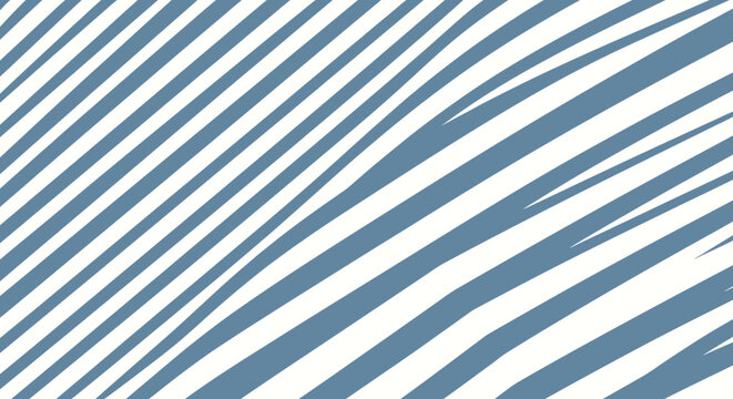 Abstract palm leaf shadow casting striped pattern on white background.