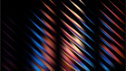 Abstract light trails on dark background © Faurdaus