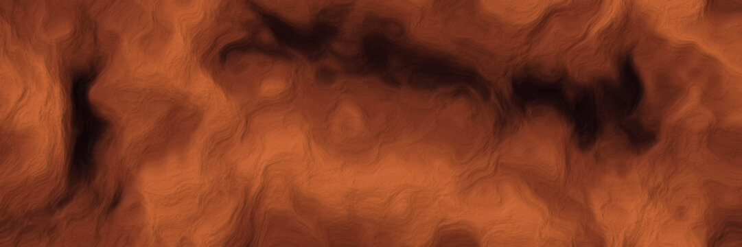 Terracotta Badlands Aerial Terrain Seamless Texture with Arid Sharp Terracotta Ridges Forming A Detailed Dry Desert